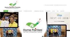 Desktop Screenshot of homepainterstoronto.com